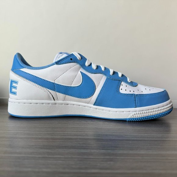 Nike Terminator Low Shoes White/University Blue Fq8748-412 - Picture 6 of 16
